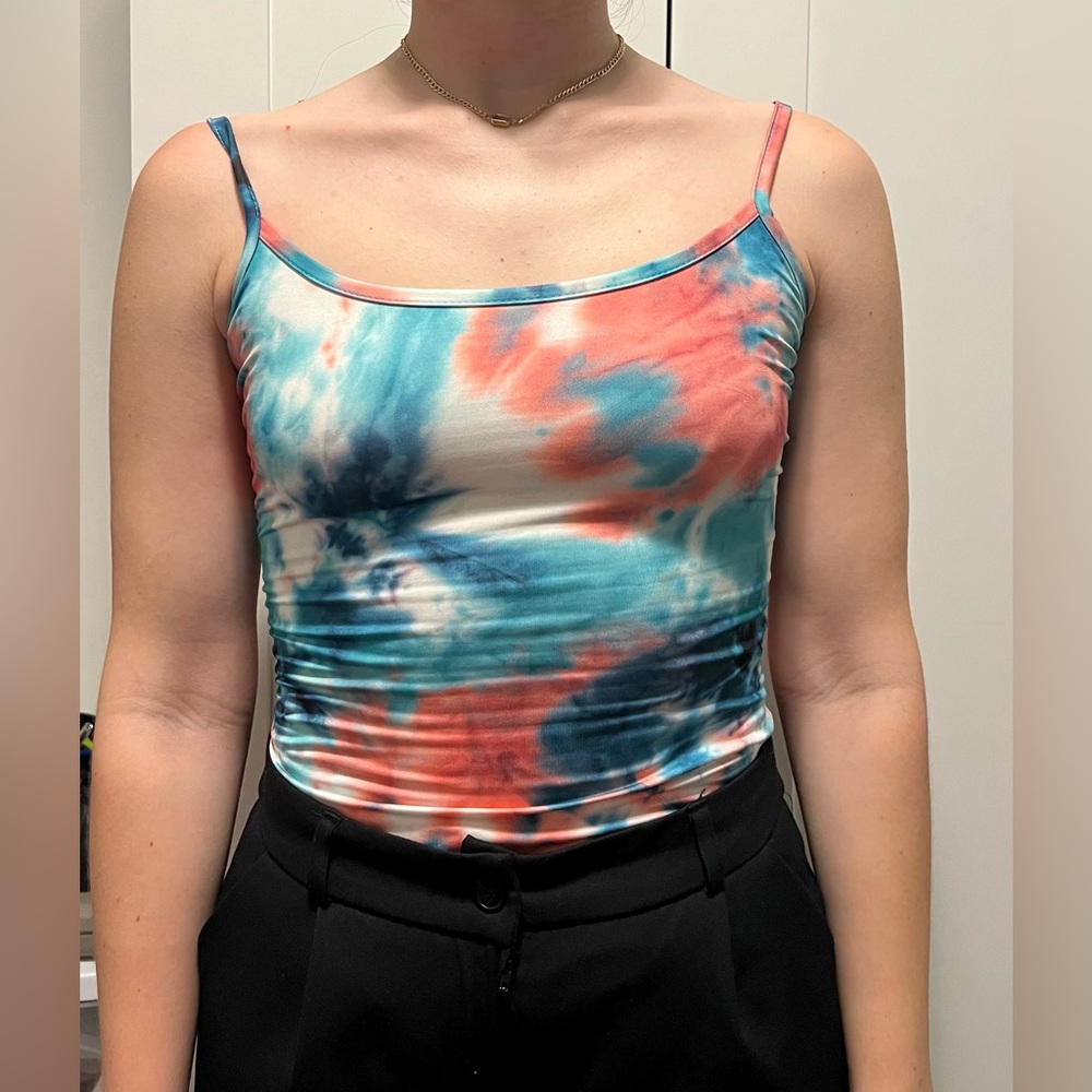 Tie dye bodysuit